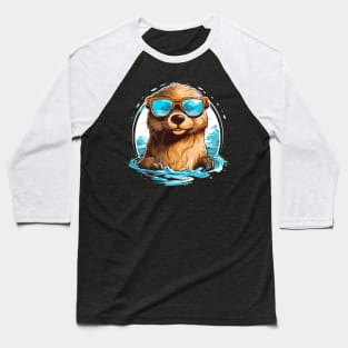 otter love sea Baseball T-Shirt